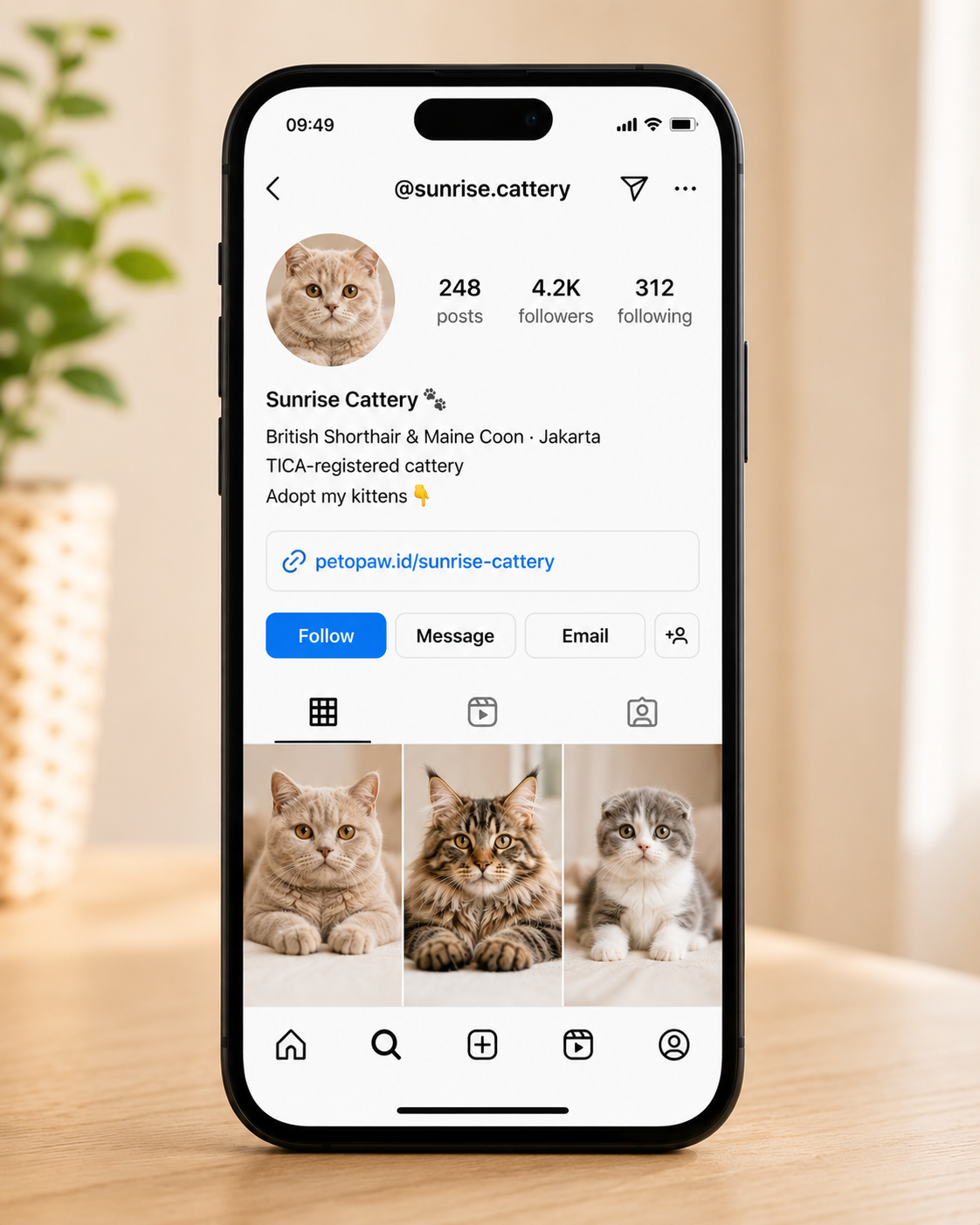 One link for your Instagram bio